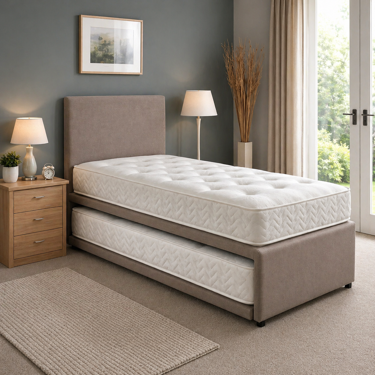 Aspen Elite Upholstered Guest Bed