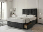 Regal Sleigh Haven Divan Drawer Bed with Side Storage Drawers (UK) | Discount Bed Store (DBS) #DB131