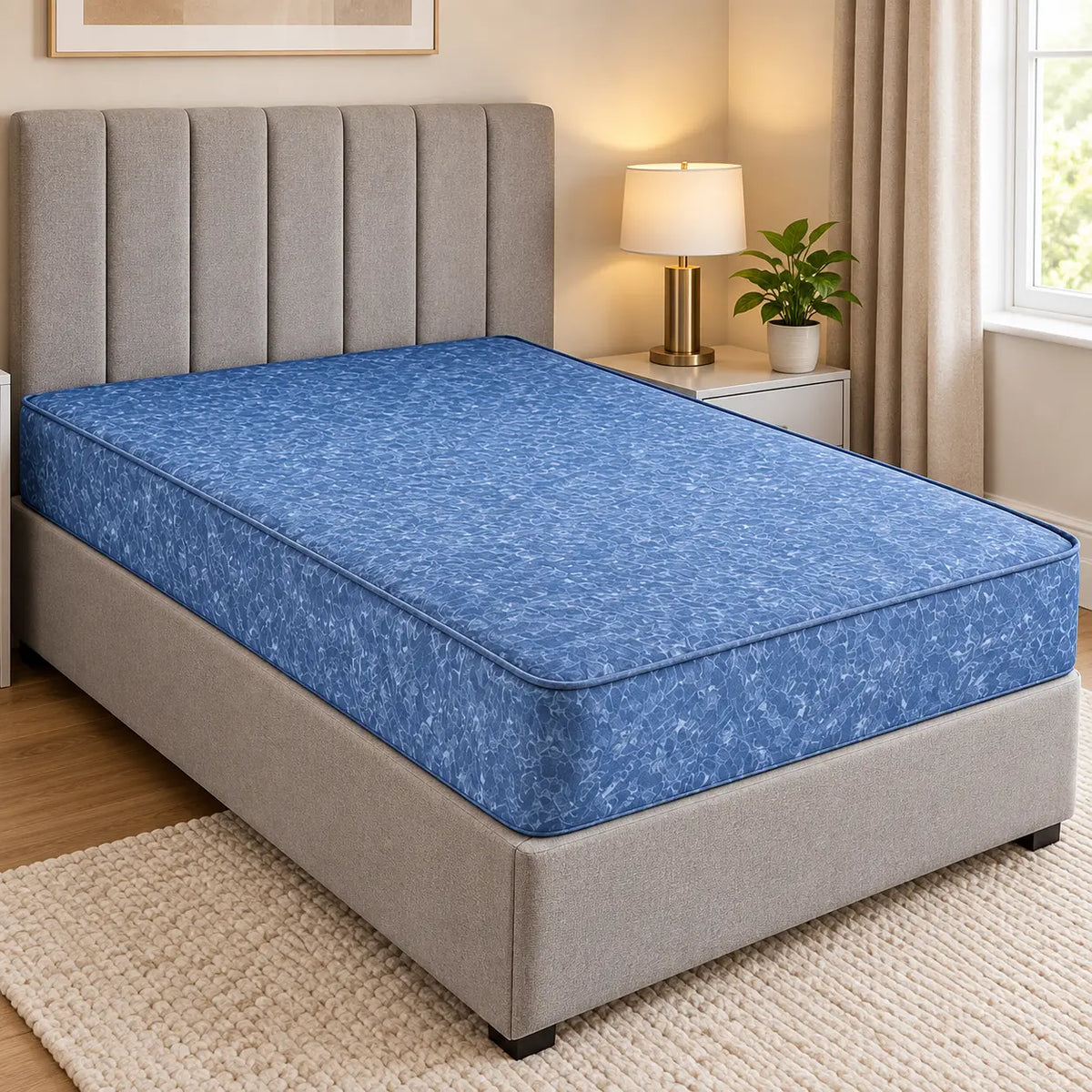 Nautilus Waterproof Open Coil Mattress – Medium Firm, CRIB 5, UK Sizes