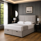 Cambridge Divan Ottoman Bed – Upholstered Storage Bed with Luxury Headboard