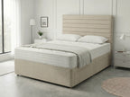 Heritage Sleigh Luxe | Upholstered Divan Drawer Bed with Pull-Out Drawers (UK) | Discount Bed Store (DBS) #DB133