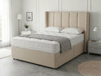 Refined Curve Haven | Modern Divan Drawer Bed with Built-In Drawers (UK) | Discount Bed Store (DBS) #DB144