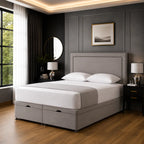 Hampton Ottoman Storage Divan Bed – Modern Upholstered Lift-Up Bed