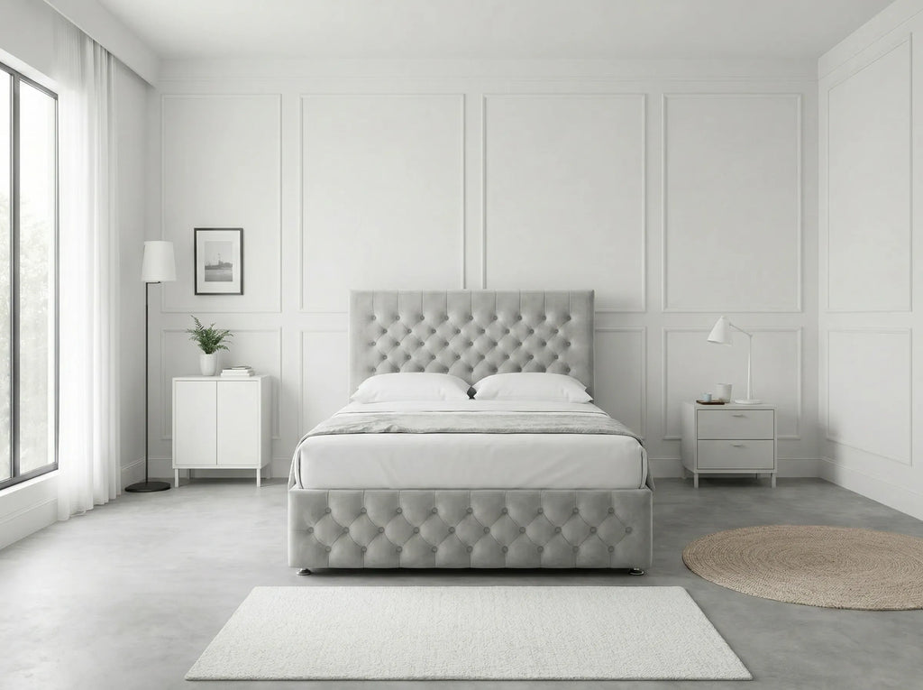Premier Sleigh Style | Divan Storage Bed with Pull-Out Drawers (UK) | Discount Bed Store (DBS) #DB145 (Copy)