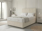 Modern Luxe Curve | Divan Drawer Bed Frame with Storage Drawers (UK) | Discount Bed Store (DBS) #DB150
