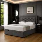 Kensington Ottoman Divan Bed – Luxury Upholstered Bed with Hidden Storage