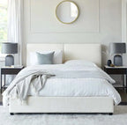 Luna Boucle Upholstered Bed