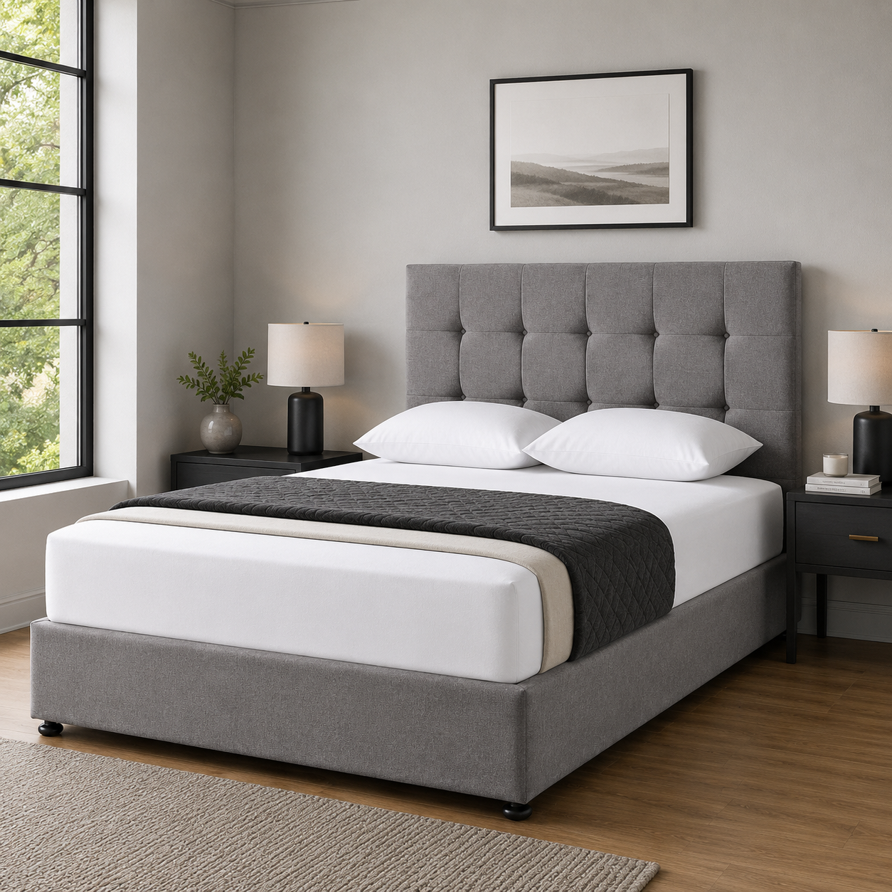 Luxury Arch Prestige | Premium Divan Bed with Hidden Drawer Compartments (UK) | Discount Bed Store (DBS) #DB157