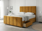 Royal Curve Majesty | Divan Drawer Bed with Seamless Drawer Storage (UK) | Discount Bed Store (DBS) #DB148