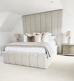 Pescara Deluxe Upholstered Fabric Bed Frame