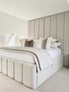 Pescara Deluxe Upholstered Fabric Bed Frame