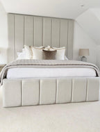 Pescara Deluxe Upholstered Fabric Bed Frame