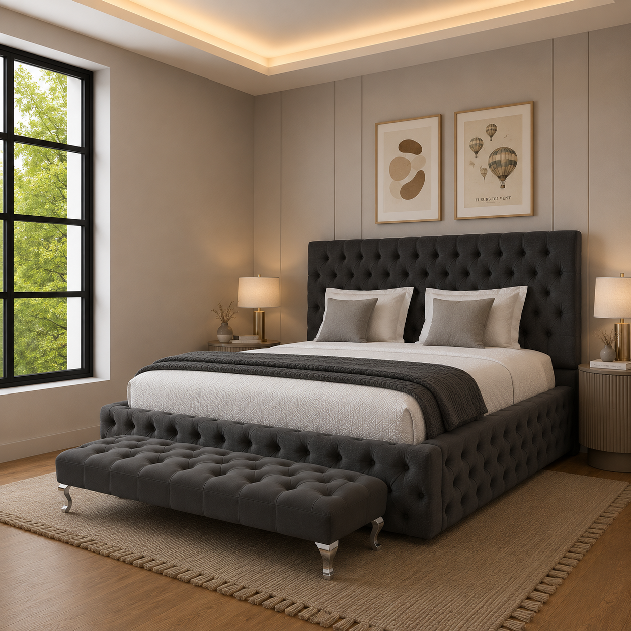 Noblecrest Ambassador Bed – Modern Luxury Statement Piece | Discount Bed Store (DBS) #13