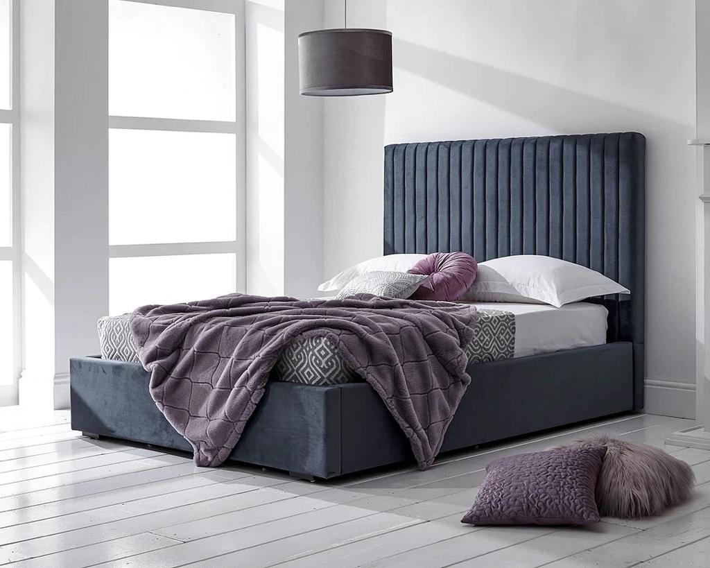 Picadilly Low Upholstered Fabric Bed