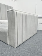 Prato TV Upholstered Fabric Bed