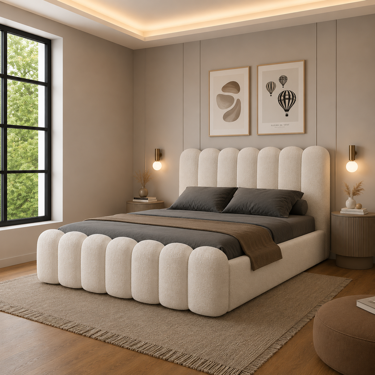 Royaleva Ambassador Bed Frame – Contemporary Luxury Style | Discount Bed Store (DBS) #05