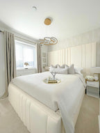 Parma Deluxe Upholstered Fabric Bed