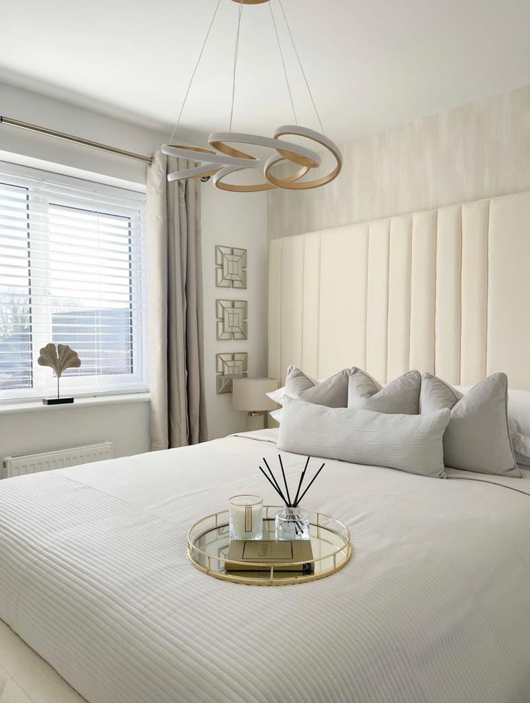 Parma Deluxe Upholstered Fabric Bed