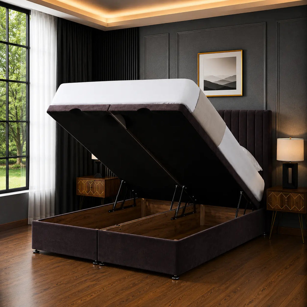 Victoria Divan Ottoman Bed – Luxury Storage Bed with Lift-Up Base