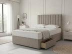 Modern Luxe Curve | Divan Drawer Bed Frame with Storage Drawers (UK) | Discount Bed Store (DBS) #DB150
