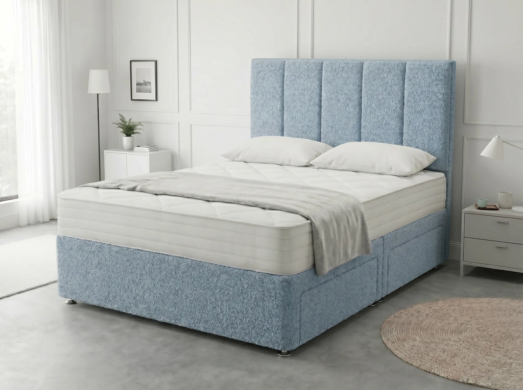 Royal Curve Majesty | Divan Drawer Bed with Seamless Drawer Storage (UK) | Discount Bed Store (DBS) #DB148