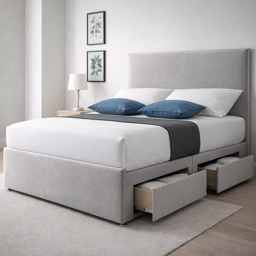 Smooth Ease Base #B150 Divan Drawer Bed Frame (UK) | Discount Bed Store (DBS)