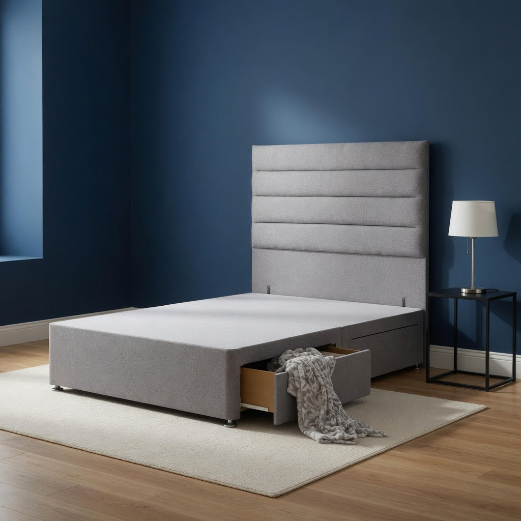 LineForm Headboard #B151 | Optional Divan Drawer Bed Frame (UK) | Discount Bed Store (DBS)