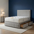 Grand Panel Classic #B164 | Optional Divan Drawer Bed Frame (UK) | Discount Bed Store (DBS)