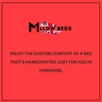 Ottoman Storage Box MetroLine Luxe #B181 Bed Frame (UK) | Discount Bed Store (DBS)