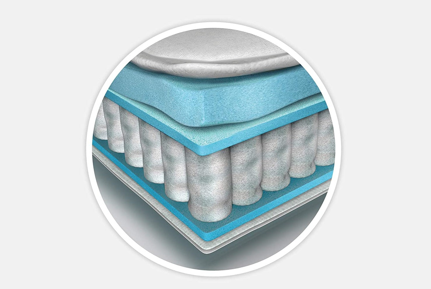 Cashmere 1000 Pocket Pillow Top Mattress