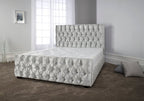 The Florence Chesterfield Upholstered Fabric Bed