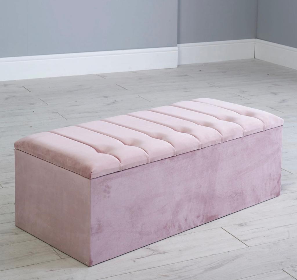 Roman Ottoman Storage/Blanket Box