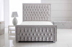 The Hilton Chesterfield Upholstered Fabric Bed