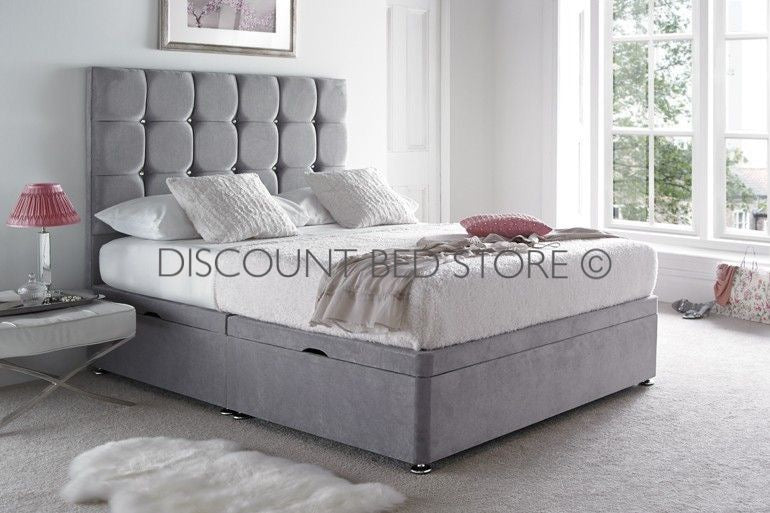 Cube Divan Ottoman Bed
