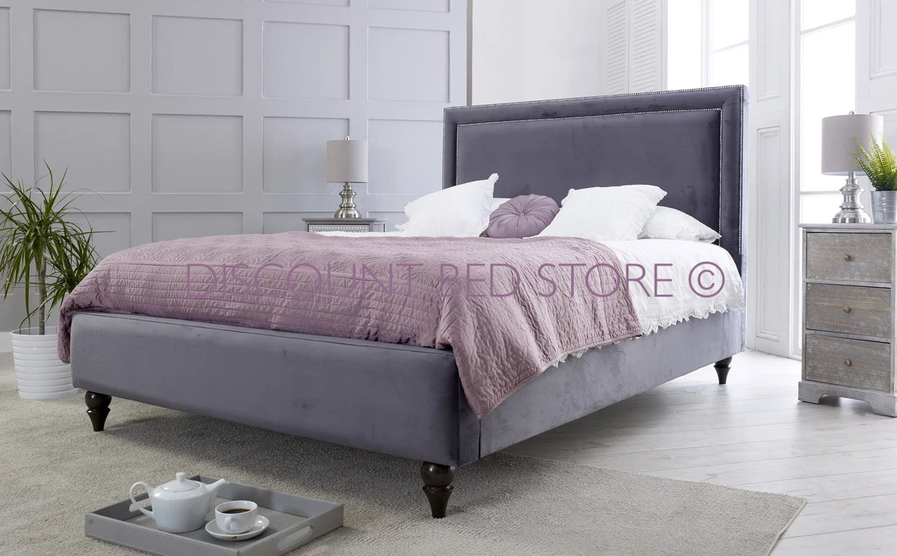 Aspen Upholstered Fabric Bed
